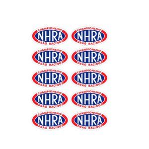 NHRA LAMINATED VINYL STICKERS #164